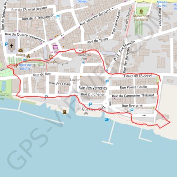 Trace GPS 2022-09-07 15:12, itinéraire, parcours