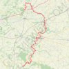Trace GPS GR35 De Montigny-le-Chartif (Eure-et-Loir) à Pezou (Loir-et-Cher), itinéraire, parcours