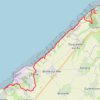 Trace GPS De Saint-Martin-Plage (Petit Caux) à Criel-sur-Mer par le GR®21, itinéraire, parcours