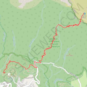 Trace GPS GRR1 Le Tour du piton des Neiges - De la Caverne Dufour à Cilaos, itinéraire, parcours