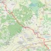 Trace GPS Via Francigena Altopascio - San Miniato Basso, itinéraire, parcours