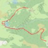 Trace GPS Pic de la Gentiane depuis Goust, itinéraire, parcours