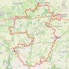Trace GPS Baie du Mont-Saint-Michel - Circuit des Vallées, itinéraire, parcours