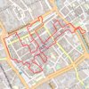 Trace GPS Parcours des Chats à Troyes, itinéraire, parcours