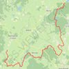 Trace GPS Haut Charolais - Martigny-le-Comte - Le Rousset, itinéraire, parcours