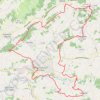 Trace GPS Larajasse - Coise - Saint Sym - Pomeys - Aveize - La Chapelle, itinéraire, parcours