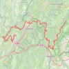 Trace GPS Tour Ain-Etape 3- Izernore/Lelex Mt Jura, itinéraire, parcours