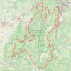 Trace GPS Cyclo : La haute route Vertaco, itinéraire, parcours