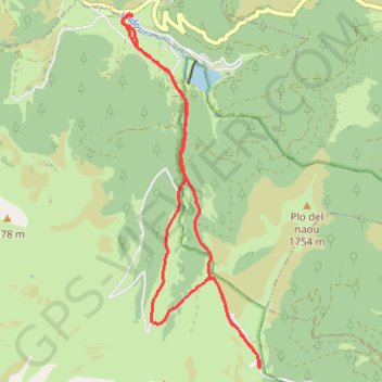 Trace GPS Raquettes Payolle, itinéraire, parcours