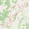 Trace GPS Aubeterre 30 kms, itinéraire, parcours