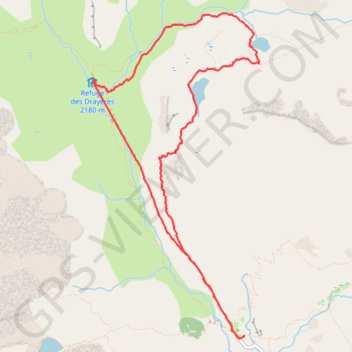 Trace GPS Lac Long et rond depuis les chalets de Laval, itinéraire, parcours