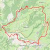 Trace GPS Espalion - Anglars - Cabrespine - Estaing - Espalion, itinéraire, parcours