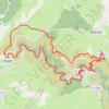 Trace GPS Belvédère de Blandas - Vissec - Navacelles, itinéraire, parcours