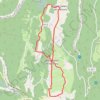 Trace GPS Tour du Vercors 2019 - Jour 1, itinéraire, parcours