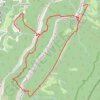 Trace GPS Le Belvédère du Rivet depuis les Gailleux - Saint-Gervais, itinéraire, parcours