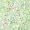 Trace GPS GR60 Du signal de Mailhebiau (Lozère-Aveyron) à l'Espérou (Gard), itinéraire, parcours