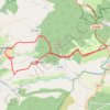 Trace GPS Taulanne chateauvieux, itinéraire, parcours