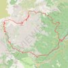 Trace GPS Monte d'Oro et les Cascades des Anglais, itinéraire, parcours