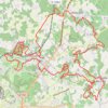 Trace GPS Fontcouverte 40 kms, itinéraire, parcours