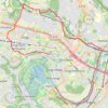 Trace GPS Cergy - Osny - Pontoise - Neuville, itinéraire, parcours