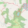 Trace GPS Lacs de Touverac, itinéraire, parcours