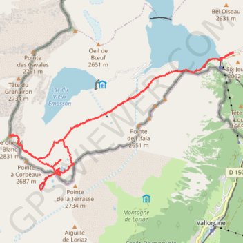 Trace GPS 2021-08-14 18:49:29, itinéraire, parcours