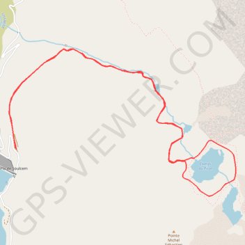 Trace GPS Étangs du Picot, itinéraire, parcours