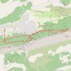 Trace GPS Plan d'Aups 3 grottes, itinéraire, parcours