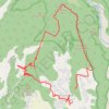 Trace GPS Plaine des Grègues, boucle des Margoziers, itinéraire, parcours