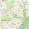 Trace GPS Autour de Saint-Divy par la forêt de Landerneau, itinéraire, parcours