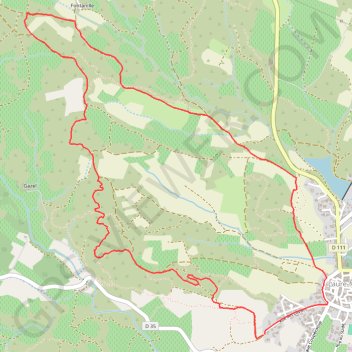 Trace GPS Laure-Minervois, itinéraire, parcours