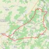 Trace GPS Petite Champagne, grand circuit, itinéraire, parcours