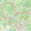 Trace GPS Tabanac par Chemin Faisant, itinéraire, parcours