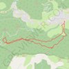 Trace GPS 2021 07 23 - le bois noir Valdeblore, itinéraire, parcours