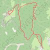 Trace GPS La Pinéa depuis Gervais (Sarcenas), itinéraire, parcours