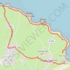 Trace GPS Port Racine Cotentin, itinéraire, parcours