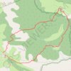 Trace GPS Ubac de la Sagne, itinéraire, parcours