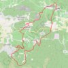 Trace GPS 10 St Siffret La capelle -Le Mont Aigu 27km +550m (Depart Stade de foot a St Siffret), itinéraire, parcours