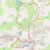 Trace GPS Fontargente-Joclar-Crête des Isards, itinéraire, parcours