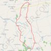 Trace GPS Balade autour du Goire, itinéraire, parcours