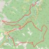 Trace GPS La Foce Vizzavona, itinéraire, parcours