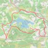 Trace GPS Le Coeur d'Hérault à vélo - Le tour du lac du Salagou, itinéraire, parcours