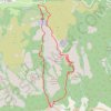 Trace GPS Gorges de Colombières, itinéraire, parcours