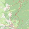 Trace GPS Puy de Jume et Puy de la Coquille, itinéraire, parcours