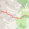 Trace GPS Tête de l'Aupet en AR depuis le Mas (Dévoluy), itinéraire, parcours