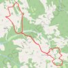 Trace GPS Randonnée d'Archignac - Boucle d'Esperier, itinéraire, parcours