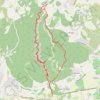 Trace GPS Moulins du veroncle, itinéraire, parcours