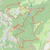 Trace GPS Saint-Claude - Sur la Roche - La Queue de Cheval - Mont Bayard, itinéraire, parcours