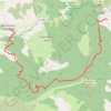 Trace GPS Barret sur Méouge - Antonaves (Grande Traversée des Préalpes), itinéraire, parcours