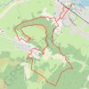 Trace GPS Trail de Vesoul 2016, itinéraire, parcours